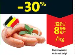 Cora Boerenworsten aanbieding