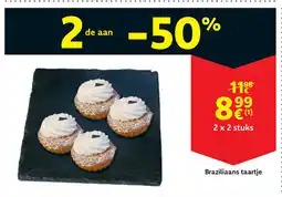 Cora Braziliaans taartje aanbieding
