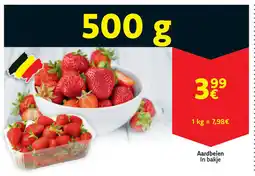 Cora Aardbeien In bakje aanbieding