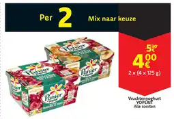 Cora Vruchtenyoghurt Yoplait aanbieding