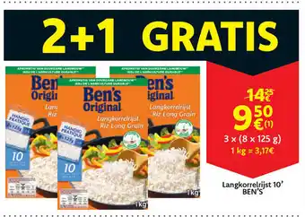 Cora Langkorrelrijst 10' Ben's aanbieding