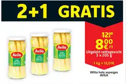 Cora Witte hele asperges avila aanbieding