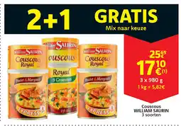Cora Couscous william saurin aanbieding