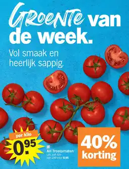 Albert Heijn AH Trostomaten aanbieding