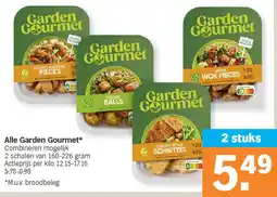Albert Heijn Alle Garden Gourmet aanbieding