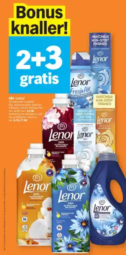 Albert Heijn Alle Lenor aanbieding