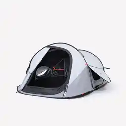 Decathlon Kampeertent voor 2 personen 2 SECONDS Fresh & Black aanbieding