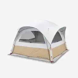 Decathlon Opblaasbare leefruimte voor kamperen Base Air Seconds Fresh 8 personen aanbieding