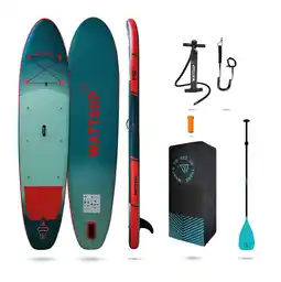 Decathlon SUP Opblaasbaar Eerste F12 Dropstitch 366x84x15cm 12'x33x6” aanbieding