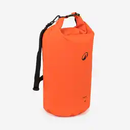 Decathlon Waterdichte tas IPX6 20 l oranje aanbieding