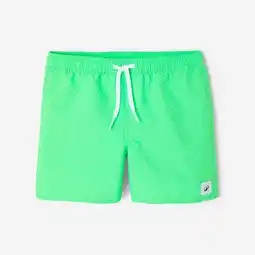 Decathlon Boardshort kinderen 100 gestructureerd groen aanbieding