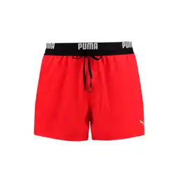 Decathlon Puma Zwembroek Mannen Logo Short Red aanbieding