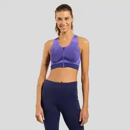 Decathlon Seamless high-support sportbeha met rits ODLO aanbieding
