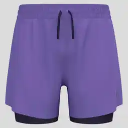 Decathlon Zeroweight 5 inch 2-in-1 hardloopshort 2.0 ODLO aanbieding