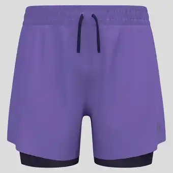 Decathlon Zeroweight 5 inch 2-in-1 hardloopshort 2.0 ODLO aanbieding