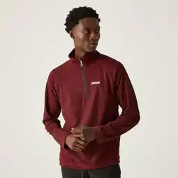 Decathlon De Montes wandelfleece met halve rits voor heren aanbieding