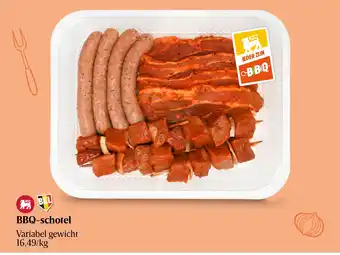 Delhaize BBQ-schotel aanbieding