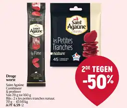 Delhaize Droge worst aanbieding