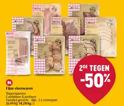 Delhaize Fijne vleeswaren aanbieding
