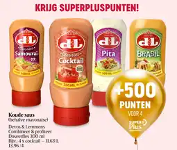 Delhaize Koude saus aanbieding