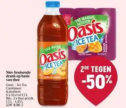 Delhaize Niet-bruisende drank op basis van thee aanbieding