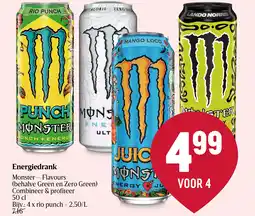 Delhaize Energiedrank aanbieding