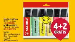 Delhaize Markeerstiften aanbieding
