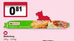 Delhaize Bladerdeeg aanbieding