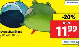 Lidl Pop-up strandtent aanbieding