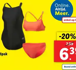Lidl Bikini of badpak aanbieding