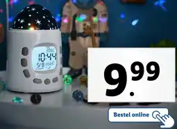 Lidl Wekker met sterrenprojector aanbieding