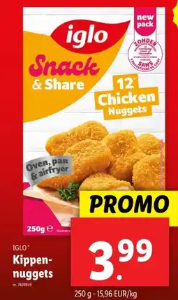 Lidl Kippen- nuggets aanbieding