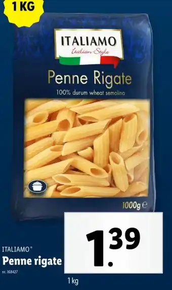 Lidl Penne rigate aanbieding