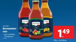 Lidl Kerstomaten-saus aanbieding