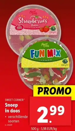 Lidl Snoep in doos aanbieding