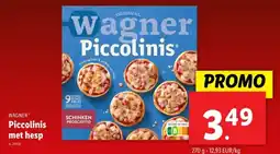 Lidl Piccolinis met hesp aanbieding