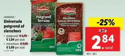 Lidl Universele potgrond of sierschors aanbieding