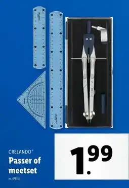Lidl Passer of meetset aanbieding