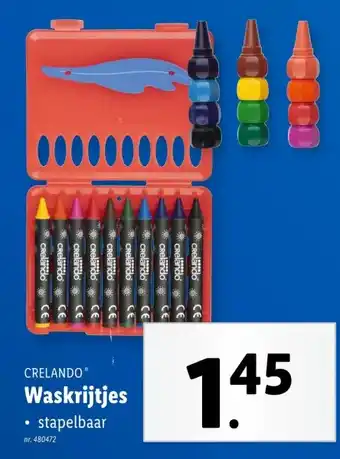 Lidl Waskrijtjes aanbieding