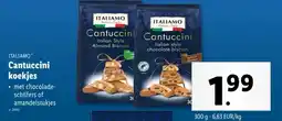 Lidl Cantuccini koekjes aanbieding