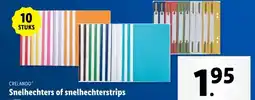 Lidl Snelhechters of snelhechterstrips aanbieding