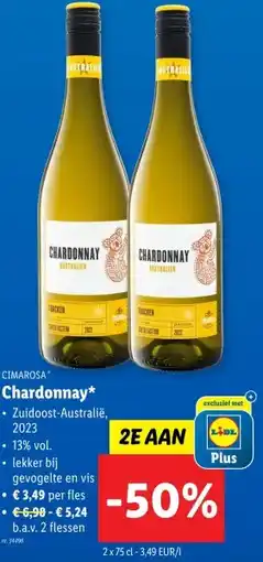 Lidl Chardonnay aanbieding