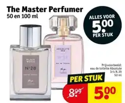 Kruidvat The Master Perfumer aanbieding