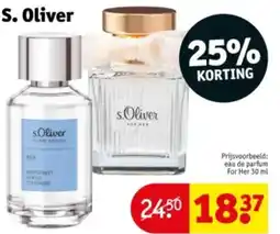Kruidvat S.Oliver aanbieding