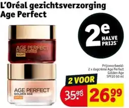 Kruidvat L'Oréal gezichtsverzorging Age Perfect aanbieding