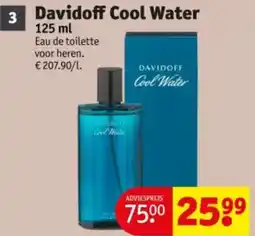 Kruidvat Davidoff Cool Water aanbieding
