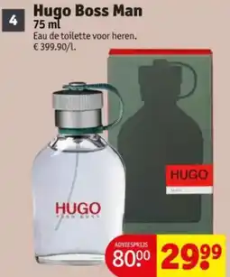 Kruidvat Hugo Boss Man aanbieding