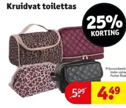 Kruidvat Kruidvat toilettas aanbieding