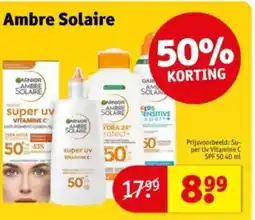 Kruidvat Ambre Solaire aanbieding