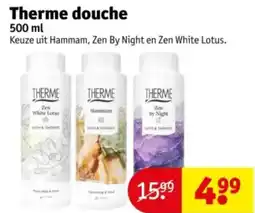 Kruidvat Therme douche aanbieding